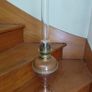 Antique French copper/brass large oil lamp Image 3