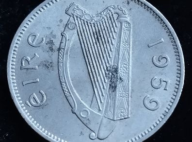 Ireland - 1959 - 6 Pence - Wolfhound - KM.13a - [2730]