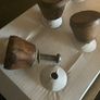 4 Old Wooden Knobs Image 2