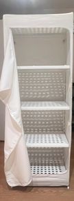Shelving Wardrobe with zip cover