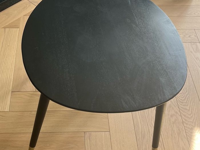 black coffee table