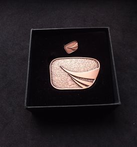 Gaisce , The Presidents Award Medal and Lapel Pin Badge