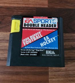 EA Double Header (Madden / Hockey) - Sega Mega Drive - Cart only