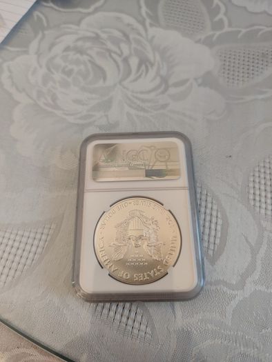 2020 NGC ms70 American Silver Eagle 1oz coin