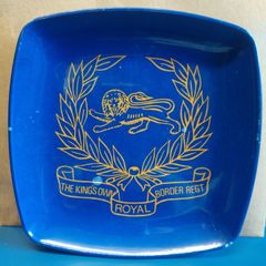 Vintage melamine army dish