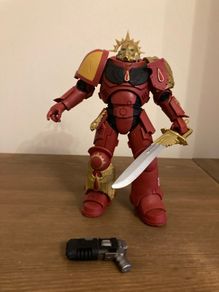 McFarlane warhammer 40k Blood angel lieutenant gold label