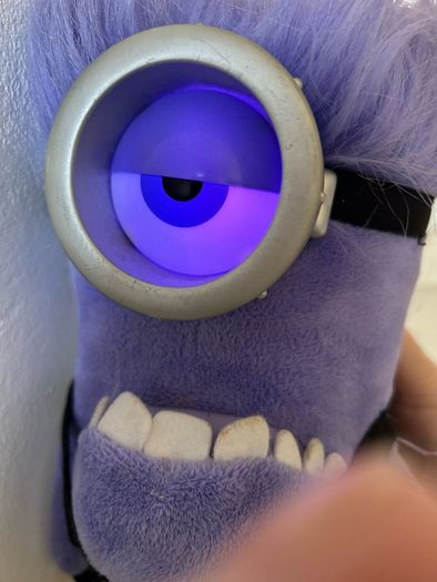 Despicable Me Light Up Purple Minion Thinkway Toys
