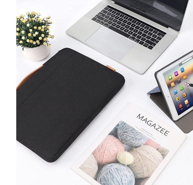 DOMISO Premium 13.3 Inch Laptop Sleeve Cover, Waterproof Shockproof Notebook Sleeve Case