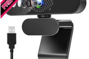 1080P Streaming Webcam with Microphone for PC,MAC, Laptop, Plug and Play Web Camera for Youtube (FREE SHIPPING)