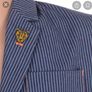 Billybandit Billy Bandit striped suit navy age 12 years 152cm Image 3