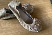 Ecco Low Wedge Ballerina Shoes