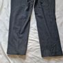 Meyer roma trousers Size 44/32 zip fly grey polyester In excellent condition Image 8