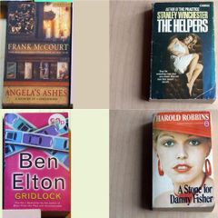 4 paperback novels