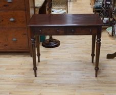 Edwardian Mahogany Writing/Dressing Table
