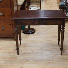 Edwardian Mahogany Writing/Dressing Table