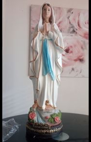 religous statue our lady of lourdes