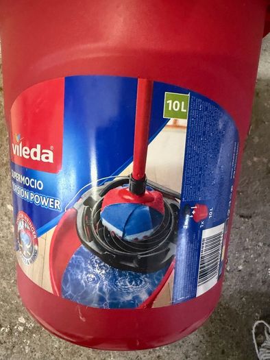 New Vileda Mop & Bucket and Dustpan Set