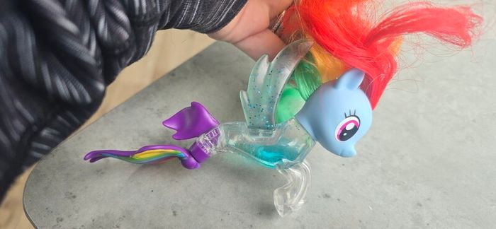 RAINBOW DASH The Movie Flip & Flow Seapony Hasbro MLP G4 2017