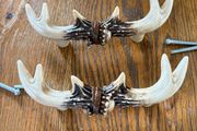 New set of 2 15cm long antler drawer pulls