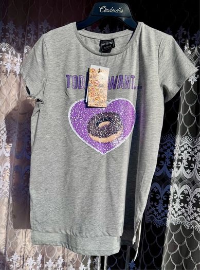 Reversible Sequin T-Shirt - Doughnut  Age 11-12 Years (152cm) BNWT