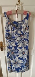 Blue floral Nougat dress size 10