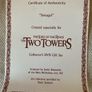LORD The Two Towers Collector's DVD with Gollum Statue Image 7