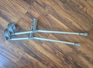 Pair of adjustable Crutches