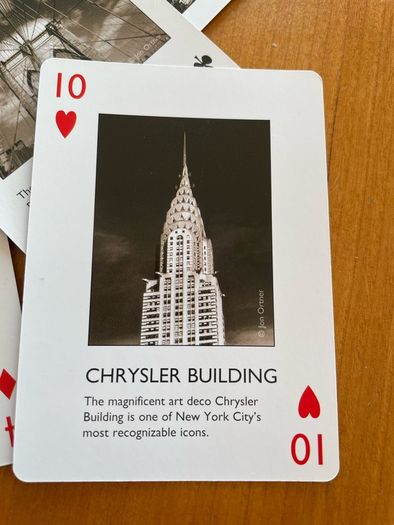 The Flamingo Casino Played & Clipped  & New York Playing Cards