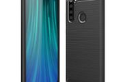 Shockproof Case For Xiaomi Redmi NOTE 8 Carbon Fibre Effect Back Cover