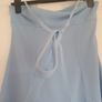 Ladies  Blue Chiffon mini dress Image 3