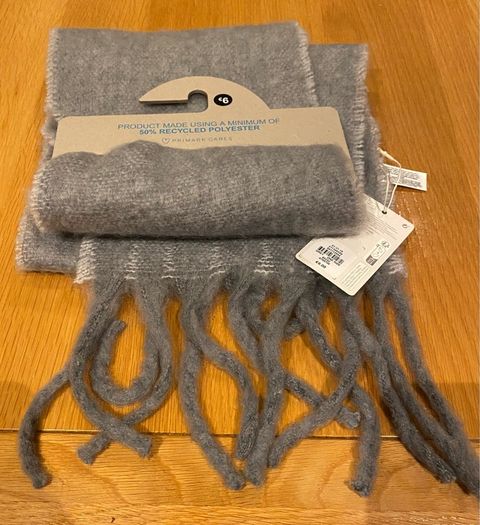 Pennys Scarf Light Grey