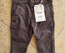 Baby boy dark grey/charcoal trousers