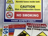 Printed Signs For Industrial Safety Signage and Factory Signage