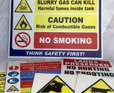 Printed Signs For Industrial Safety Signage and Factory Signage