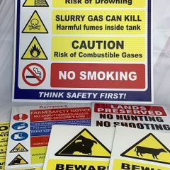 Printed Signs For Industrial Safety Signage and Factory Signage