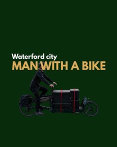 Man with a bike [Delivery]