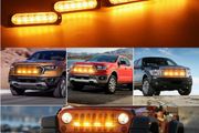 4in 1 LED Grille Flashing Light for Car Truck,