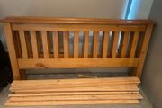 Lovely Sturdy 4Ft 6 Double Wooden Bed Frame - Can Deliver