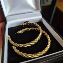 Vintage Gold Tone Earrings