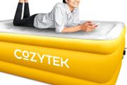 NEW SALE | Premium Blow up Inflatable Double Air Bed Mattress with Built in Pump 191 x 137 x 46cm and Storage Bag Included