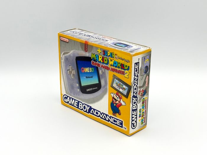 Nintendo Game Boy Advance Super Mario World Edition Console - Boxed and Beautiful