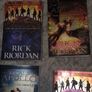 Nine Percy Jackson novels. Image 7