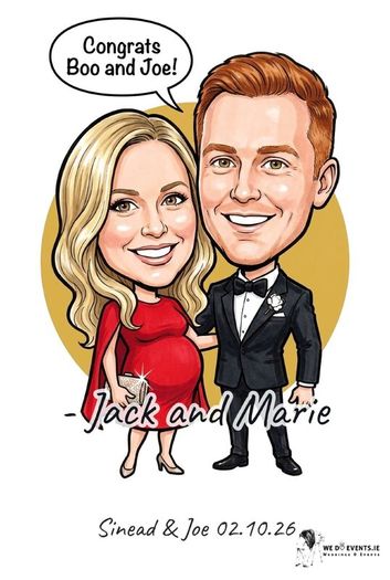 Craic-icatures Live Caricature Photo Booth Hire