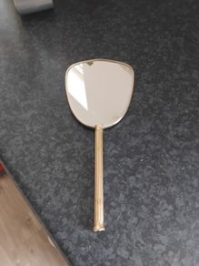 Vintage Mirror & Brush