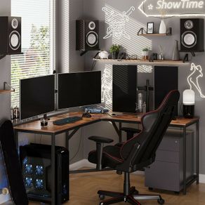 New Computer Home Office Study Corner Desk - FREE P&P