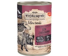 Country of Animals Forest Flavours Wild boar with beef wet food for adult dogs 400g