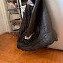 Two extra-large wheeled bags for organizing things; only one zipper doesn't work, but replacing it will make them like new. Image 3
