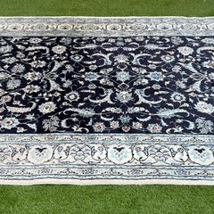Fine Persian Nain Rug | Hand-Knotted Wool & Silk | 248 x 350 cm / 8.1 x 11.5 ft