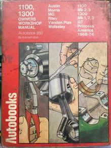 Autobooks: 68-74 Austin Morris MG Riley Vanden Plas Wolseley