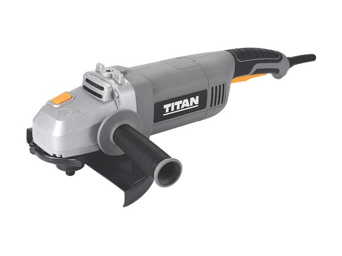 Titan 2000W 9" Angle Grinder + Diamond Cutting Blade